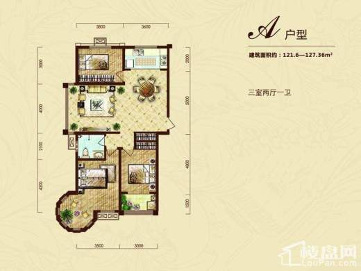 豪门又一城户型图
